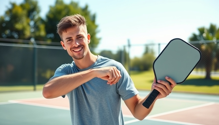 Pickleball technique improvements demonstration on court