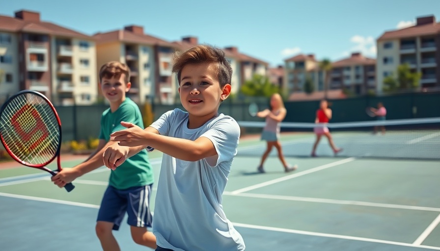 Powerful Tennis Serve Technique being practiced outdoors.