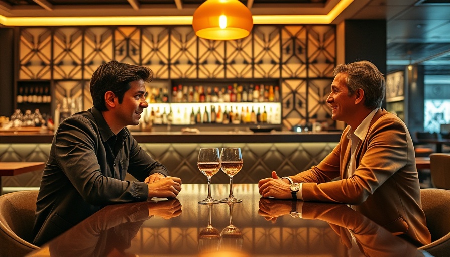 Lively discussion at an Austin restaurant capturing the Austin culinary scene