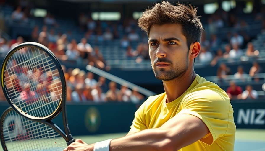 Focused player demonstrating the best drills for your tennis volley.