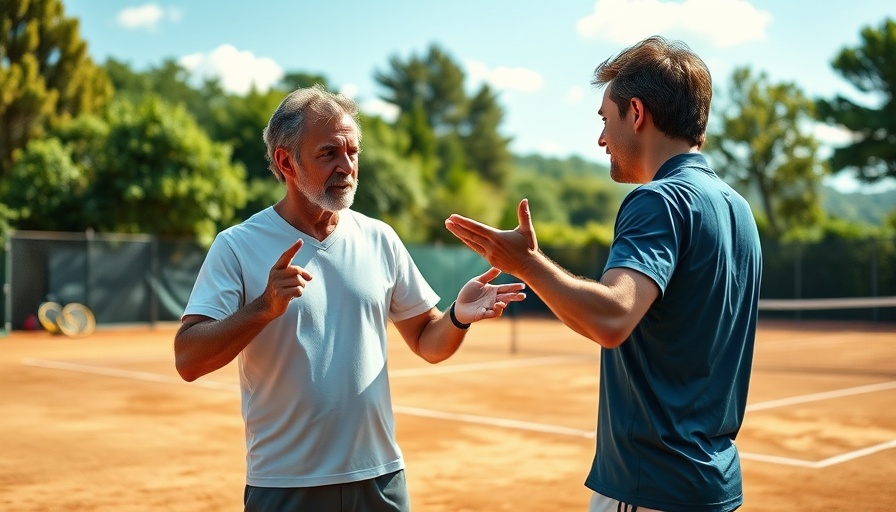 Tennis coaching session on net clearance importance.