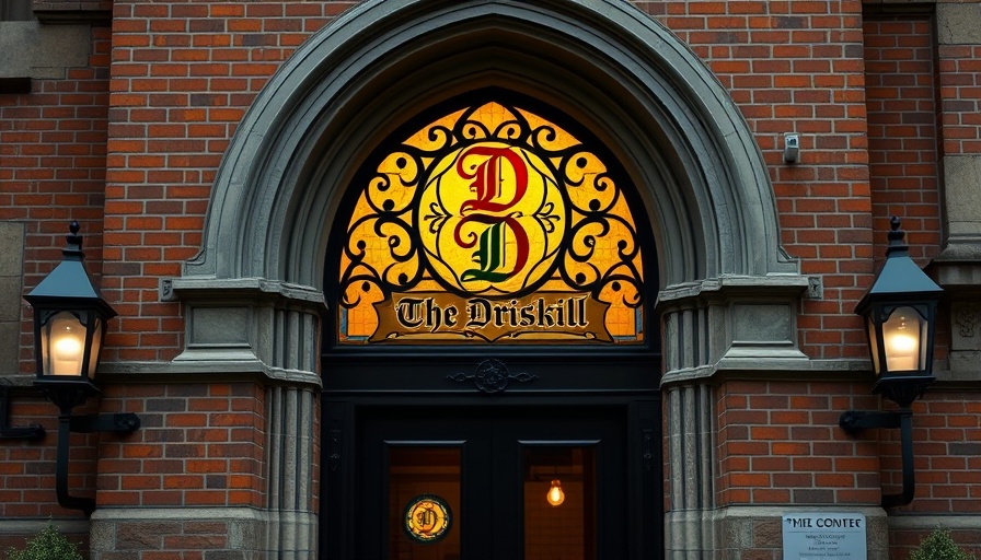 Entrance of The Driskill showcasing ornate architecture in Austin