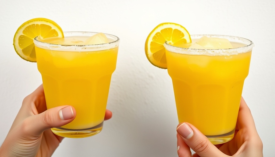 Frozen margaritas at Austin weekend events, held in decorative glasses.