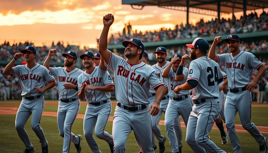 Texas Tailgaters Walk-Up Experience with baseball players dancing.