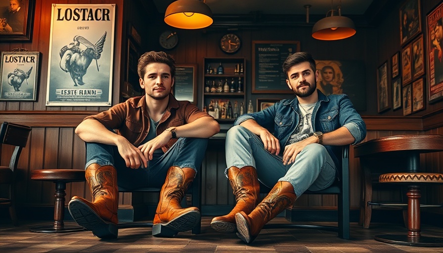 Men in cowboy boots relaxing in a cozy Austin bar, showcasing Austin concerts and special events vibe.