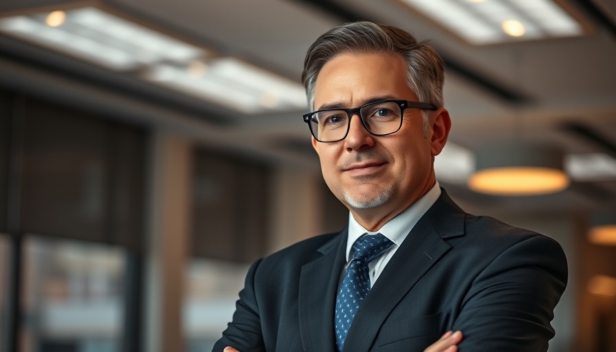 Professional man in office, symbolizing AI training in healthcare