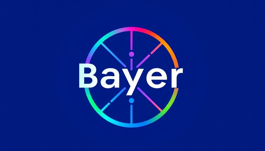 Bayer logo in colorful design representing society's attitudes toward breakthrough technologies.