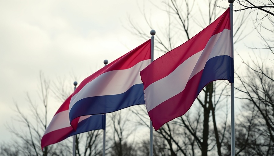 Trans pride flags with silhouettes symbolizing presence.