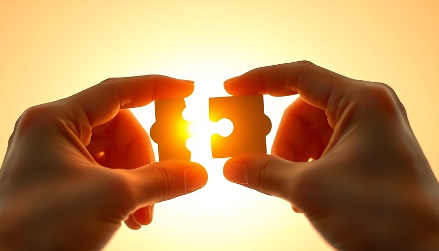 Hands connecting puzzle pieces symbolizes virtual opioid use disorder treatment.
