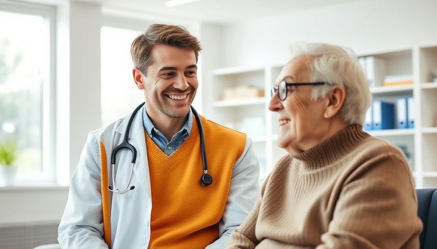 Doctor and patient interaction in a clinic setting, EHR Optimization Patient Experience.