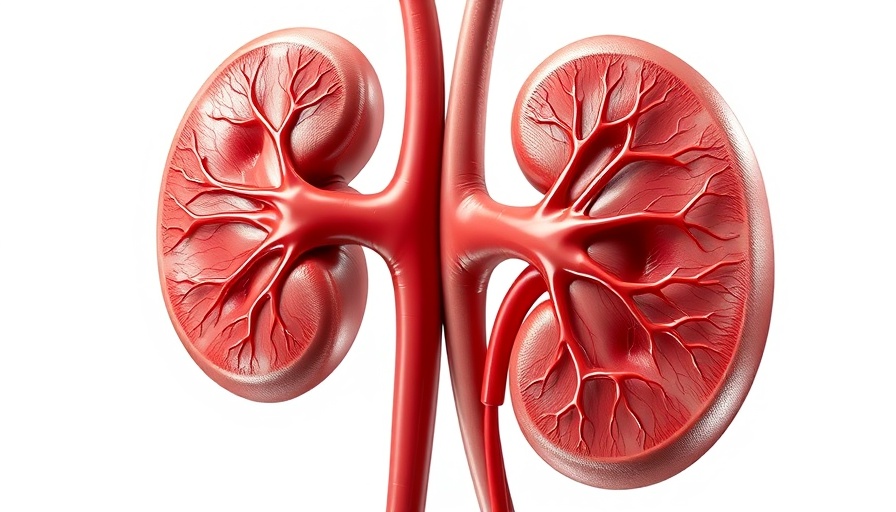Anatomical illustration relevant to FDA-approved therapy for C3 glomerulopathy.