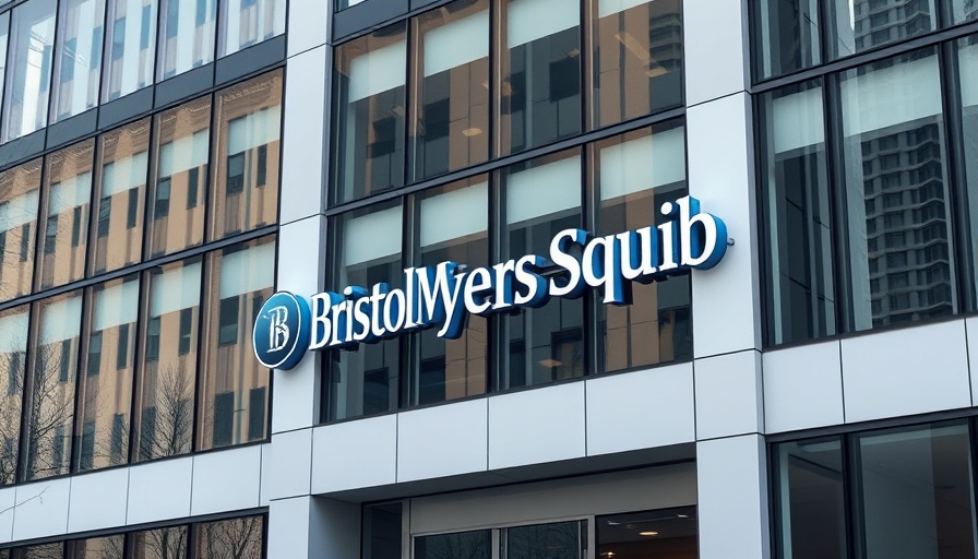 BMS Immunotherapy FDA Approval - Bristol Myers Squibb office exterior