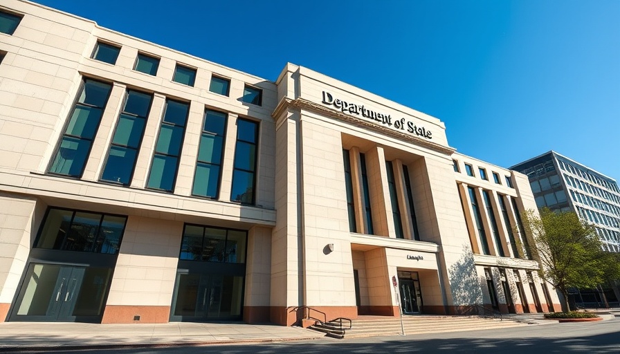 US disinformation office elimination related to the Department of State building.