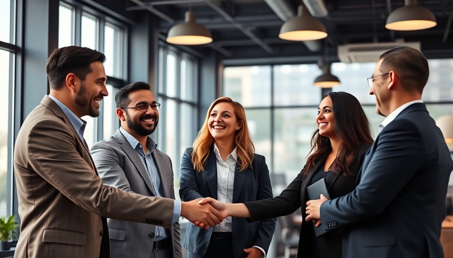 Business professionals in a healthcare mergers meeting 2025.