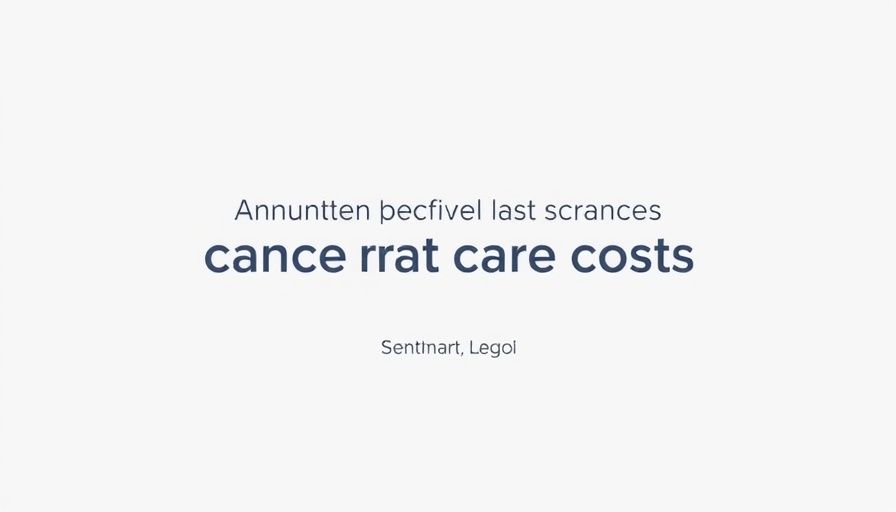 Navigating financial toxicity in cancer care title slide.