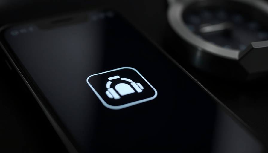 AI app interface illustration highlighting AI safety in healthcare.