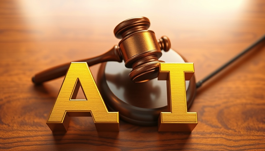 Wooden gavel over 'AI', symbolizing AI-generated citations penalties.
