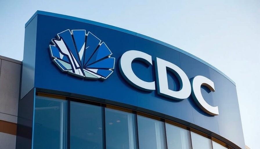 CDC building sign against blue sky, related to CDC Advisory Panel Terminations.