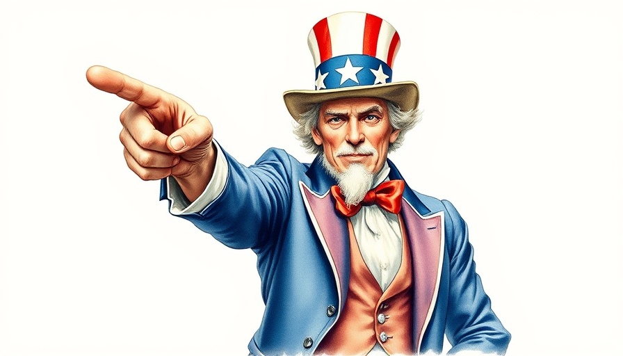 Uncle Sam poster symbolizing U.S. Navy's modern partnerships with startups.