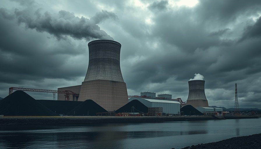 Power plant in Puerto Rico with coal, highlighting power issues.