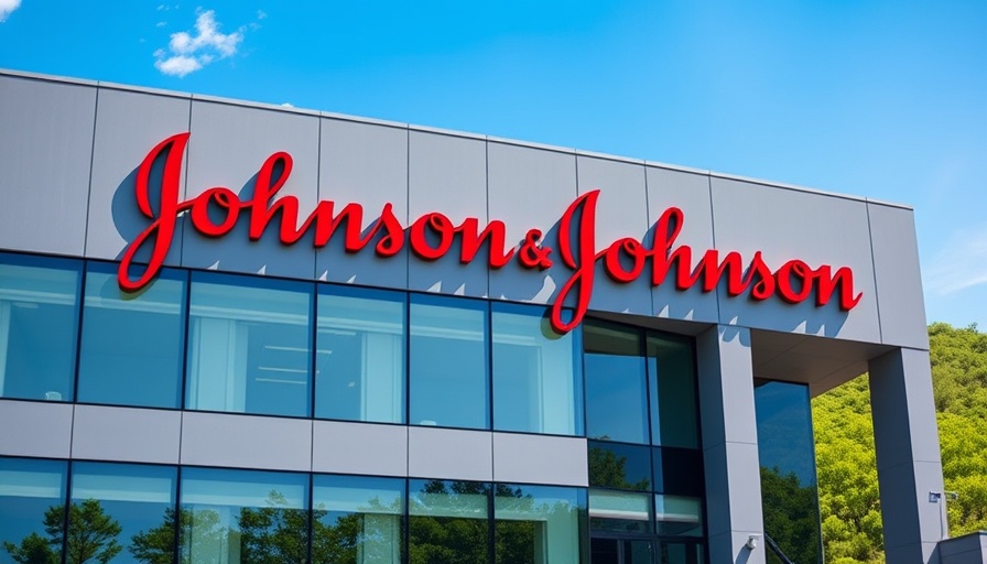 Johnson & Johnson office building facade, 340B Drug Discount Program context