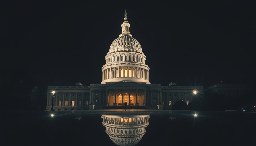 US Capitol at night reflecting changes in Senate GOP health care.