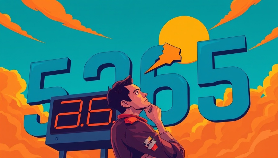 Stylized illustration pondering AI's role in transforming emergency departments.