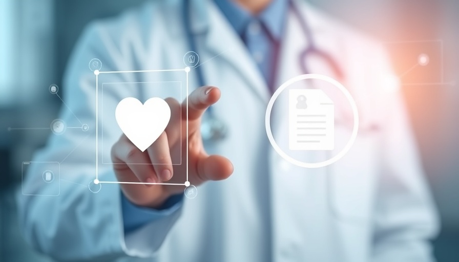 Digital healthcare interface illustrating cloud repatriation in healthcare.