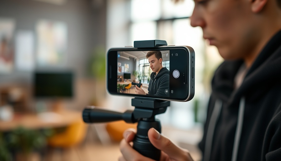 User-generated content builds trust and credibility with smartphone recording.