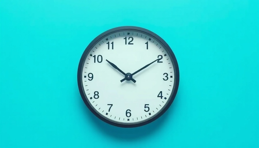 Clock displaying 4:00 symbolizing shorter workday benefits
