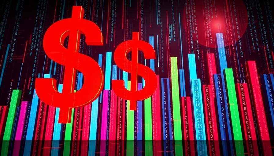 Illustration of profit leaks in business with dollar signs and graphs.