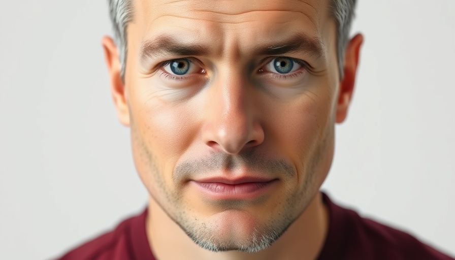 Close-up portrait of a man in a red shirt, Monetize Your Social Audience.