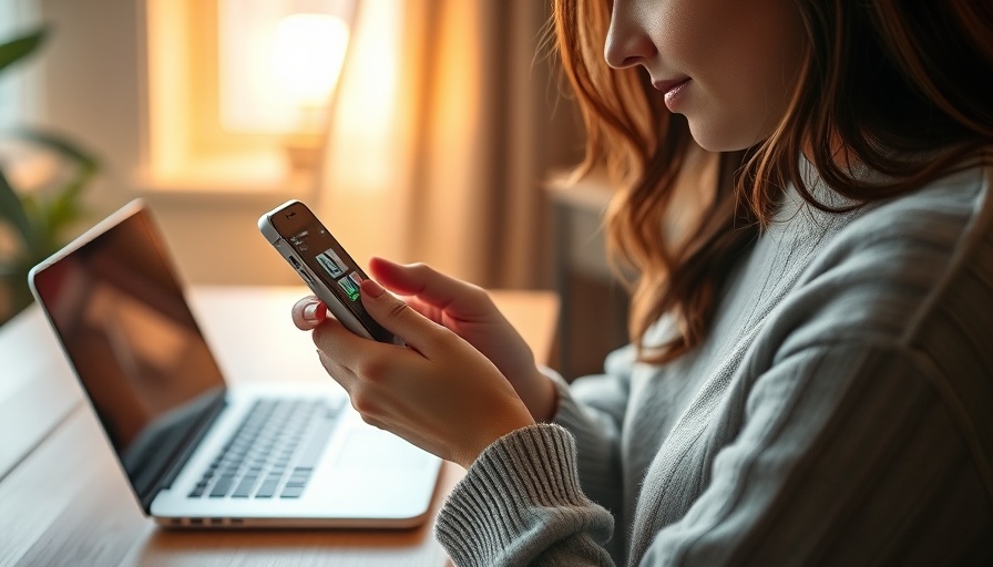 Importance of chatbots in business: engaging with AI on smartphone.