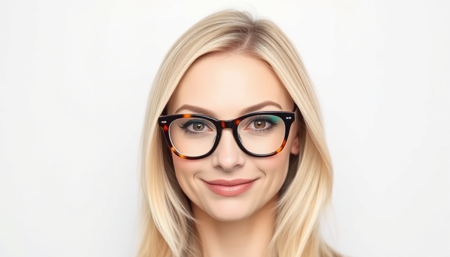 Confident woman with glasses embodying no new things challenge.
