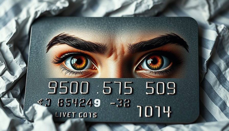 Creative abstract image of credit card symbolizing higher fees.