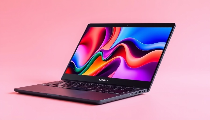 budget-friendly Lenovo 2-in-1 Chromebook displayed open on a light background