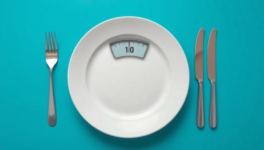 SkinnyTok trend TikTok EU regulators, diet concept image with plate scale.