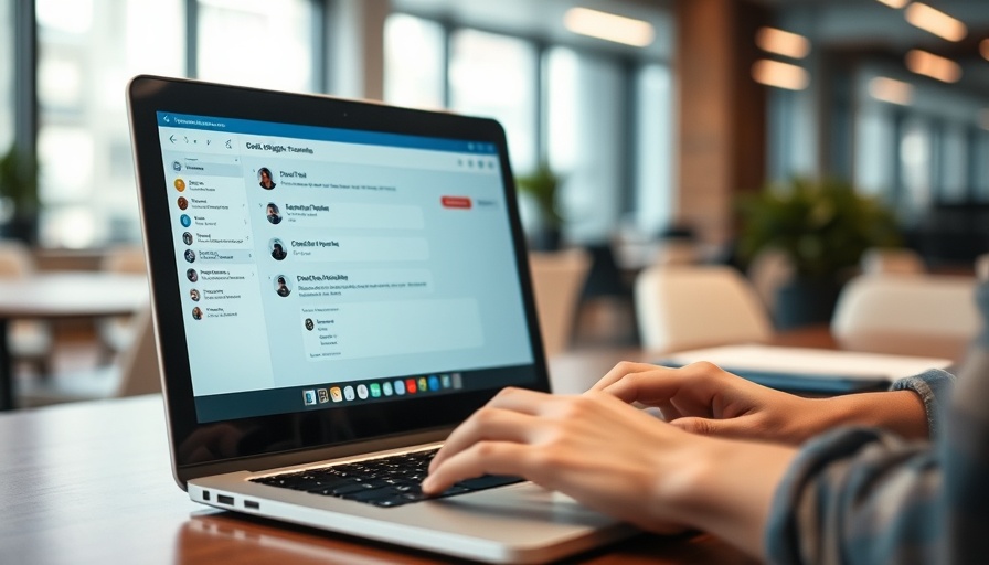 AI for Automation: Laptop screen with ChatGPT interface.