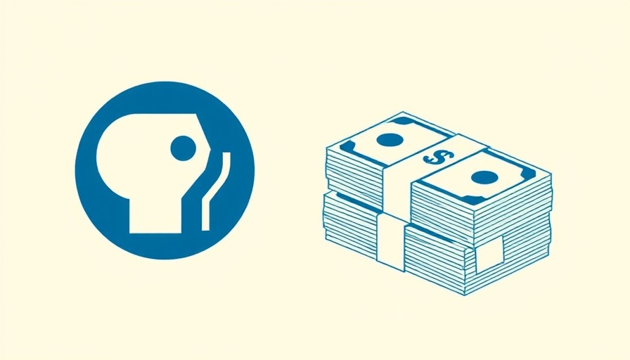 Abstract image depicting Trump defunding NPR and PBS.
