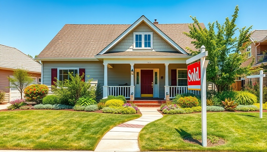 Charming suburban home with sold sign, illustrating homeownership income requirement.