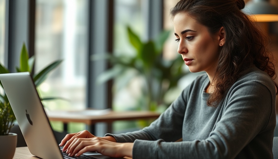 Solopreneur focused on startup strategies in a modern café.