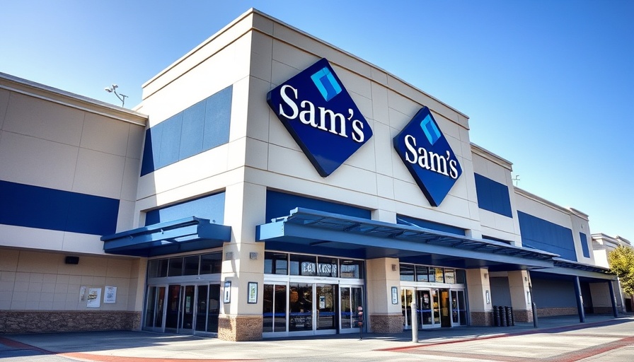 Sam's Club storefront showcasing membership deal 60% off