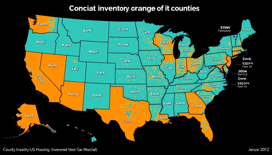 Map of U.S. counties showing housing market shift.