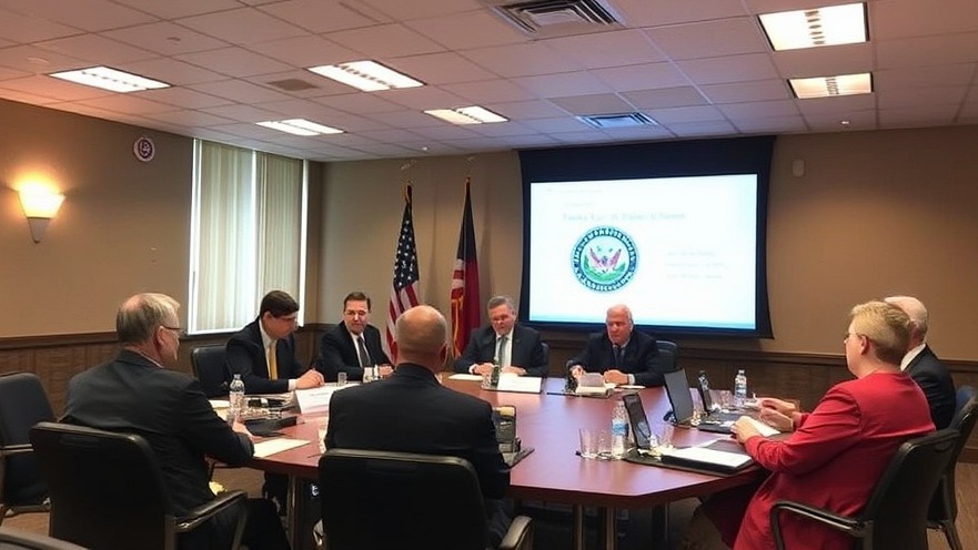 FAA committee meeting discussing drone regulations and beyond visual line of sight safety.