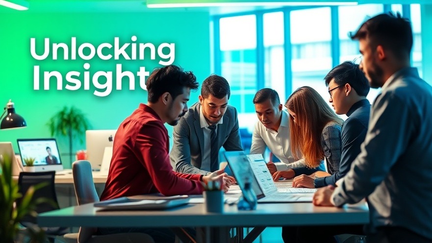 Collaborative research analysis showcasing AI in research tools in a vibrant workspace.