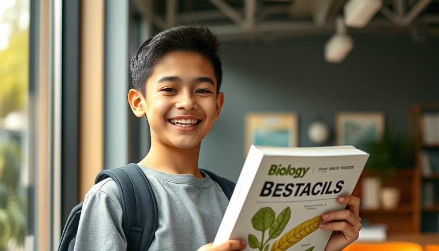 Digital Citizenship Initiative Resources for Educators: Young student holding a textbook.