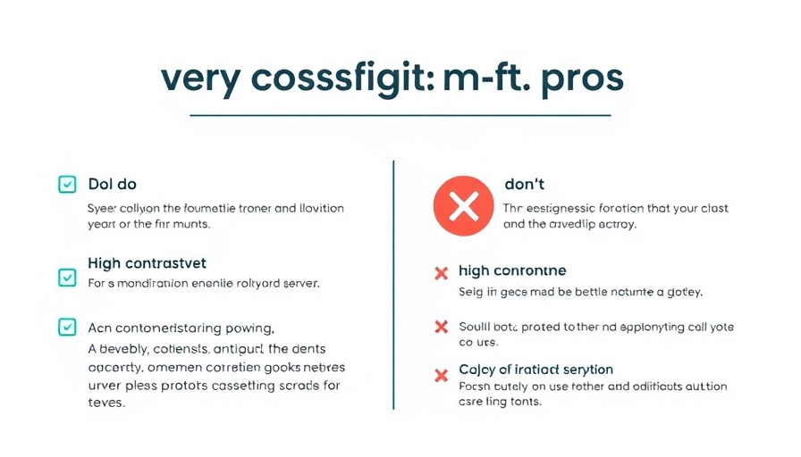 Graphic explaining survey design tips with do's and don'ts