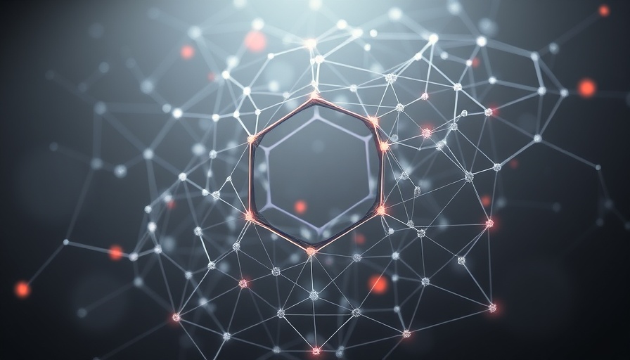 Futuristic network structure illustrating Google AI Model in Education.