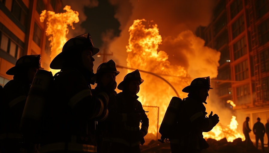 Firefighters tackle blaze, highlighting child care providers relief after Eaton fire