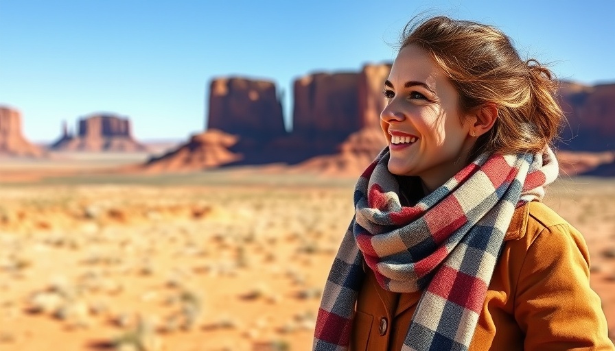 Woman enjoying Utah desert landscape, wildlife watching tips.
